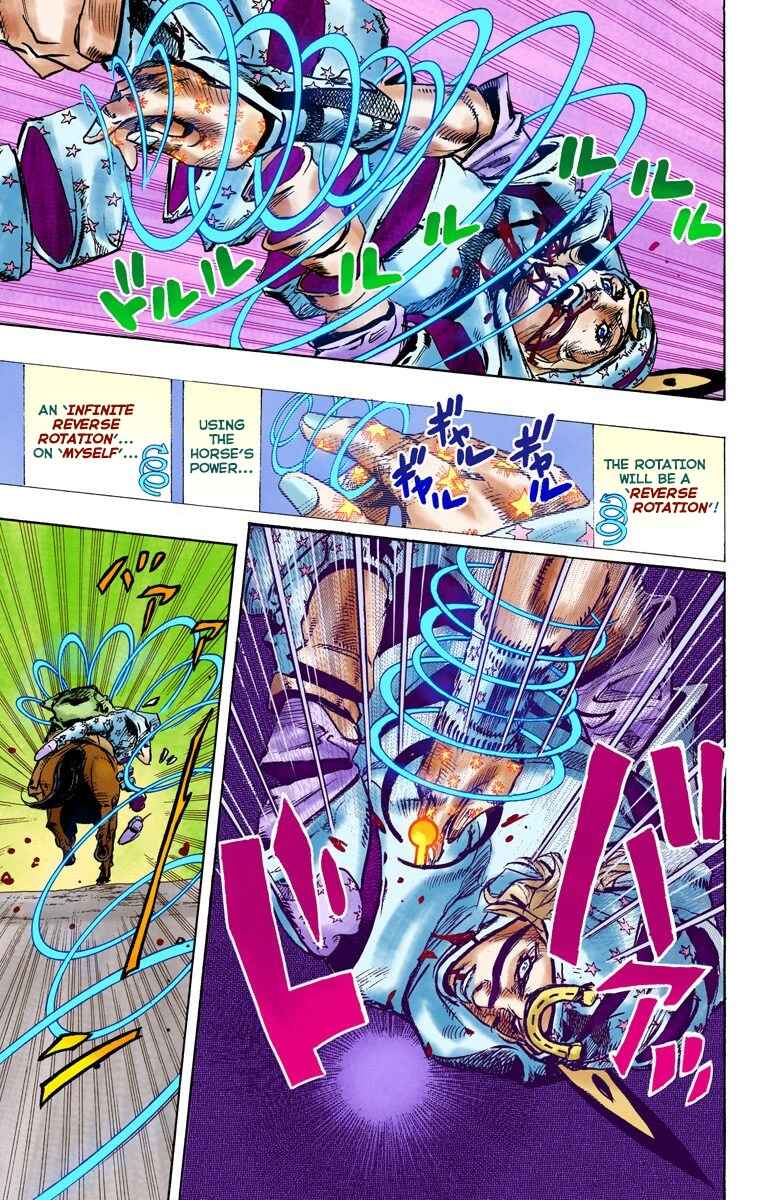 JoJo's Bizarre Adventure, Part 7: Steel Ball Run (Official Colored) Chapter 95 page 24