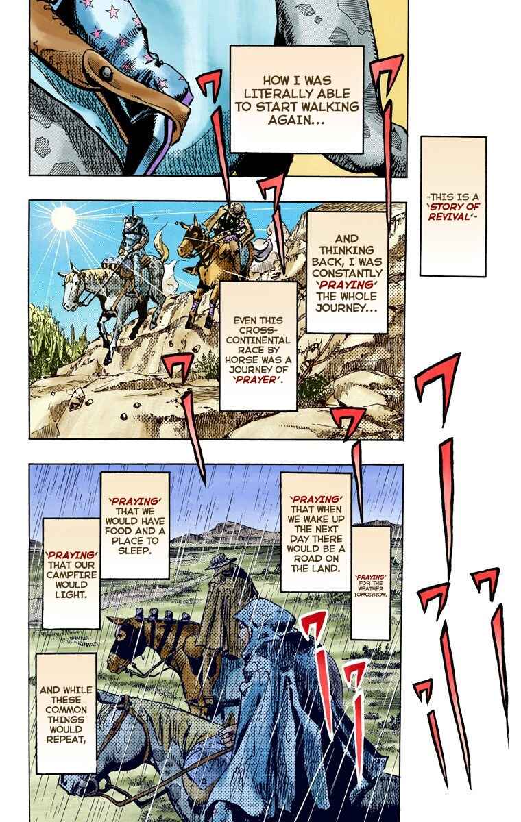 JoJo's Bizarre Adventure, Part 7: Steel Ball Run (Official Colored) Chapter 95 page 26