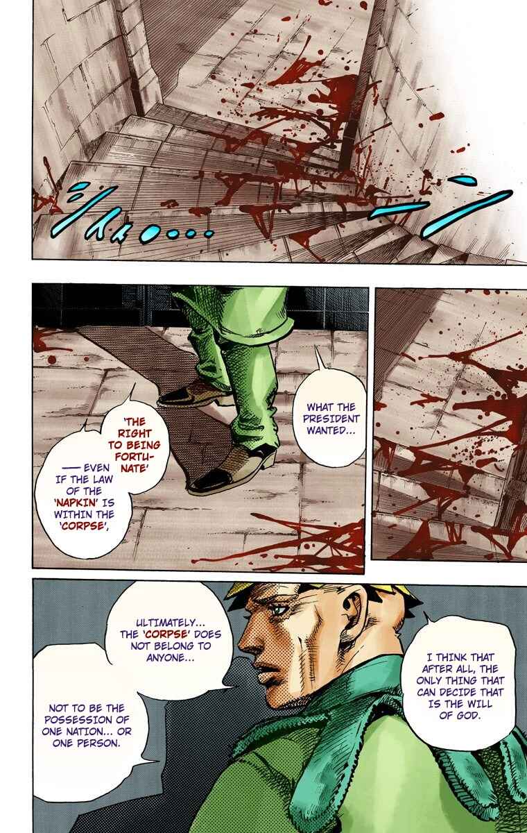 JoJo's Bizarre Adventure, Part 7: Steel Ball Run (Official Colored) Chapter 95 page 30