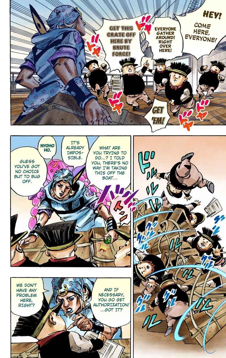 JoJo's Bizarre Adventure, Part 7: Steel Ball Run (Official Colored) Chapter 95 page 36
