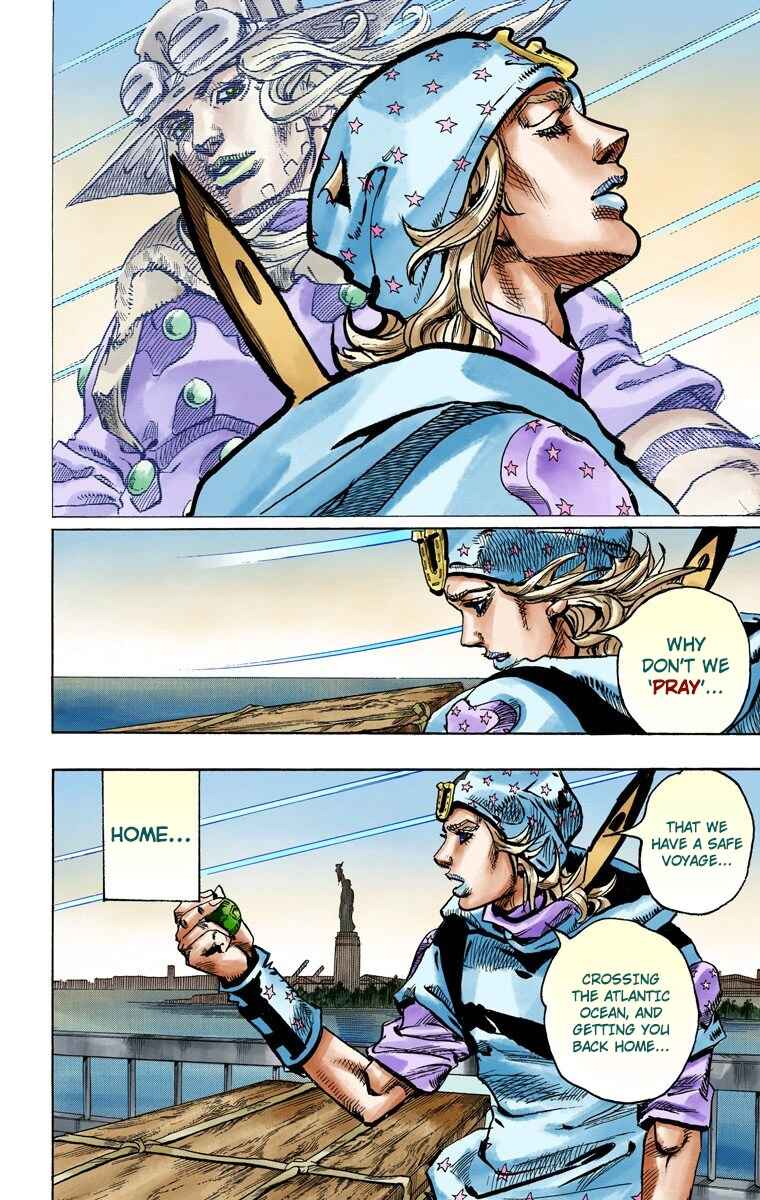 JoJo's Bizarre Adventure, Part 7: Steel Ball Run (Official Colored) Chapter 95 page 39