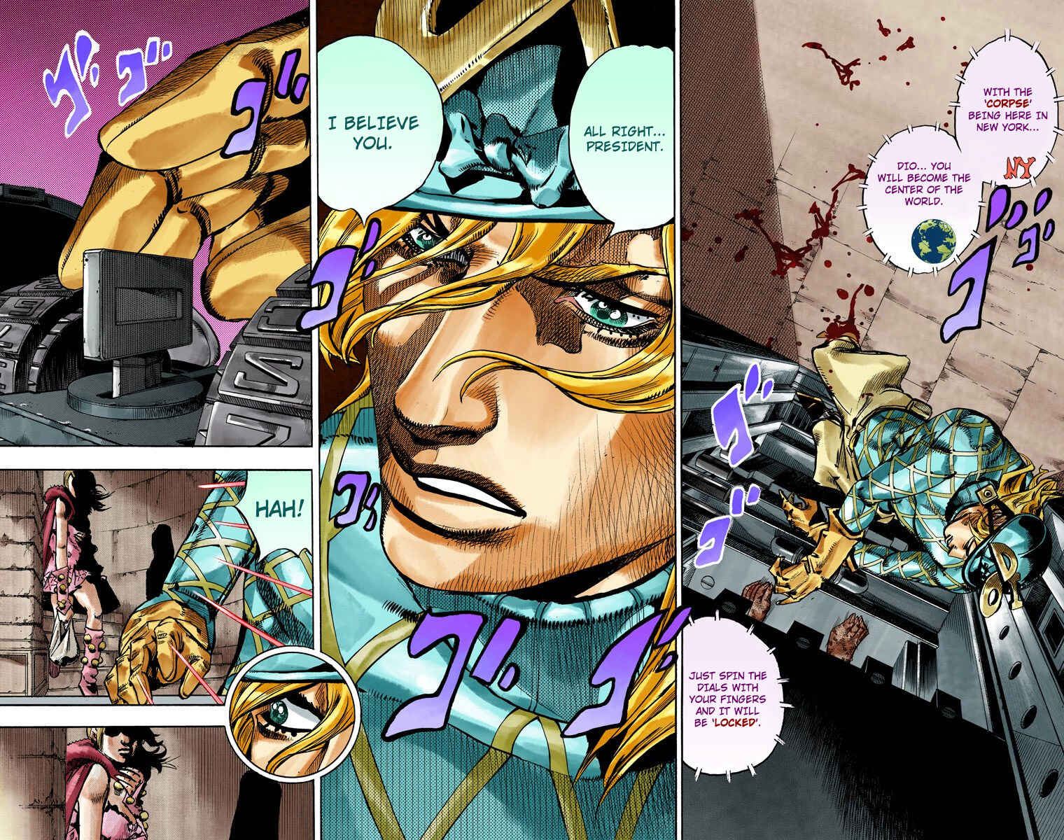 JoJo's Bizarre Adventure, Part 7: Steel Ball Run (Official Colored) Chapter 95 page 6