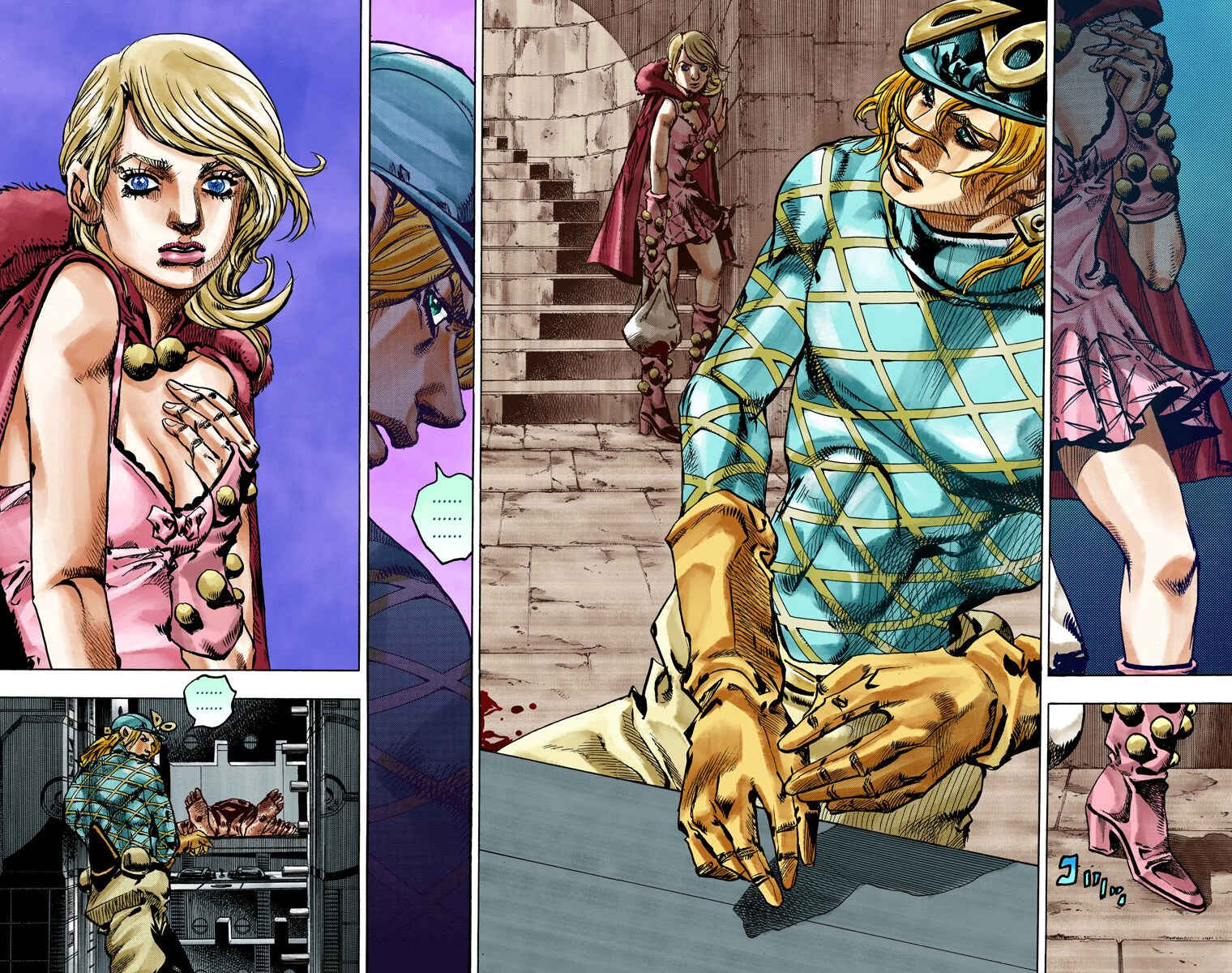 JoJo's Bizarre Adventure, Part 7: Steel Ball Run (Official Colored) Chapter 95 page 7