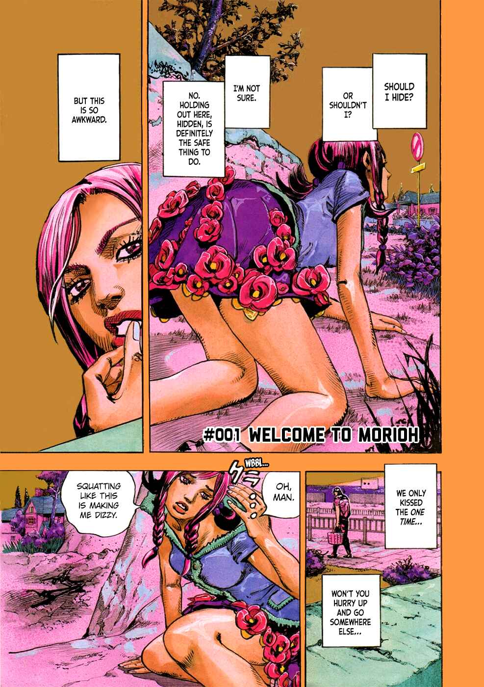 JoJo's Bizarre Adventure Part 8 – JoJolion Chapter 1 page 13