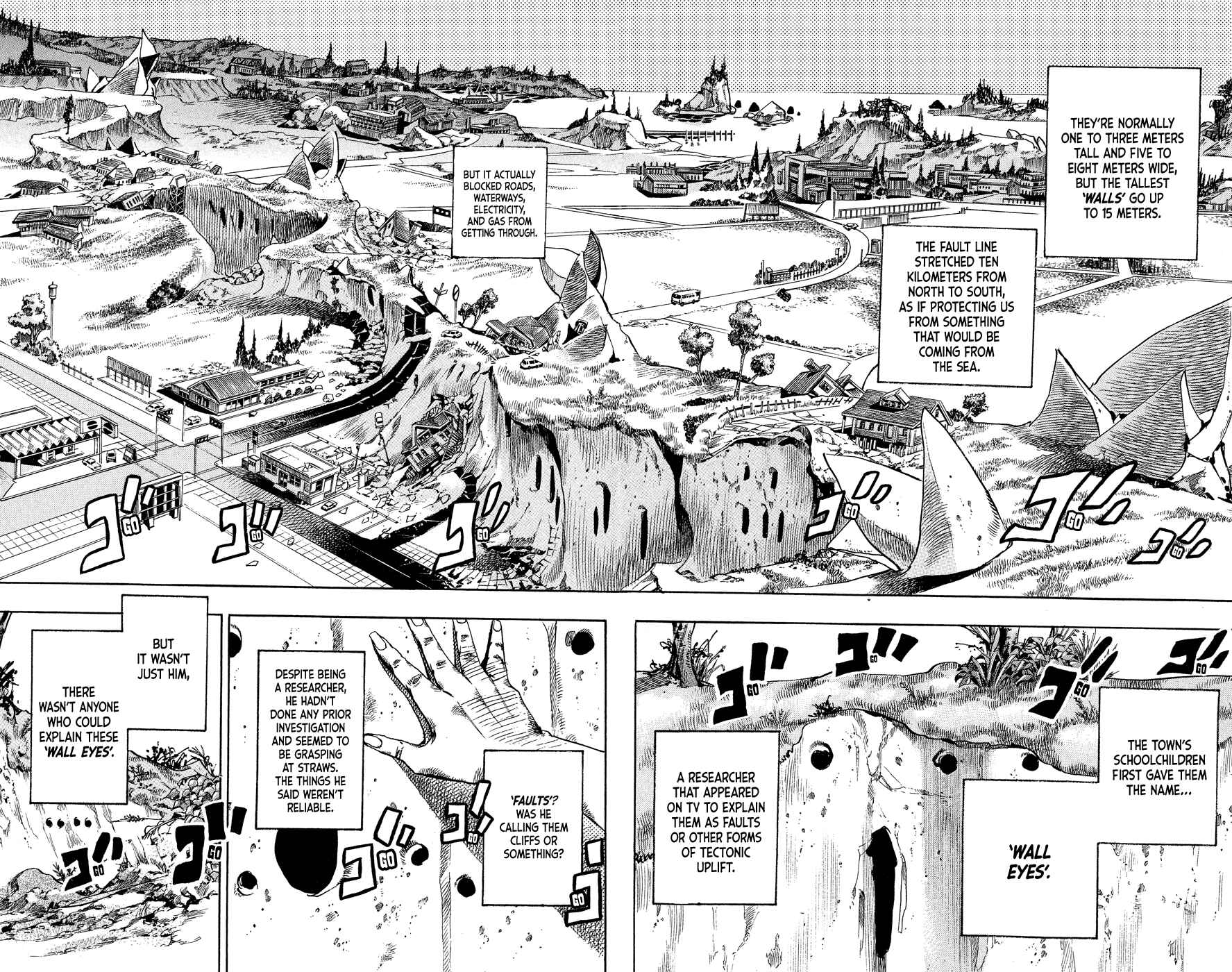 JoJo's Bizarre Adventure Part 8 – JoJolion Chapter 1 page 28