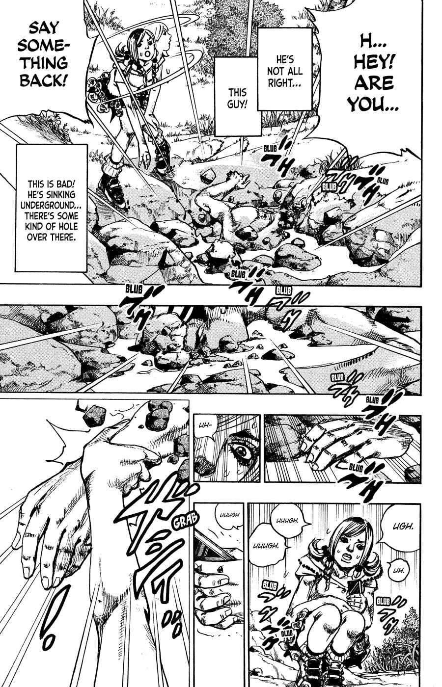JoJo's Bizarre Adventure Part 8 – JoJolion Chapter 1 page 36