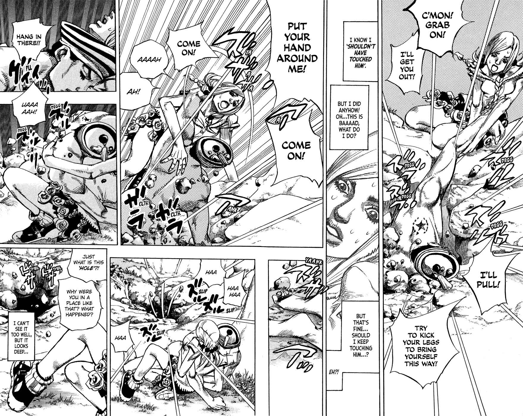JoJo's Bizarre Adventure Part 8 – JoJolion Chapter 1 page 37