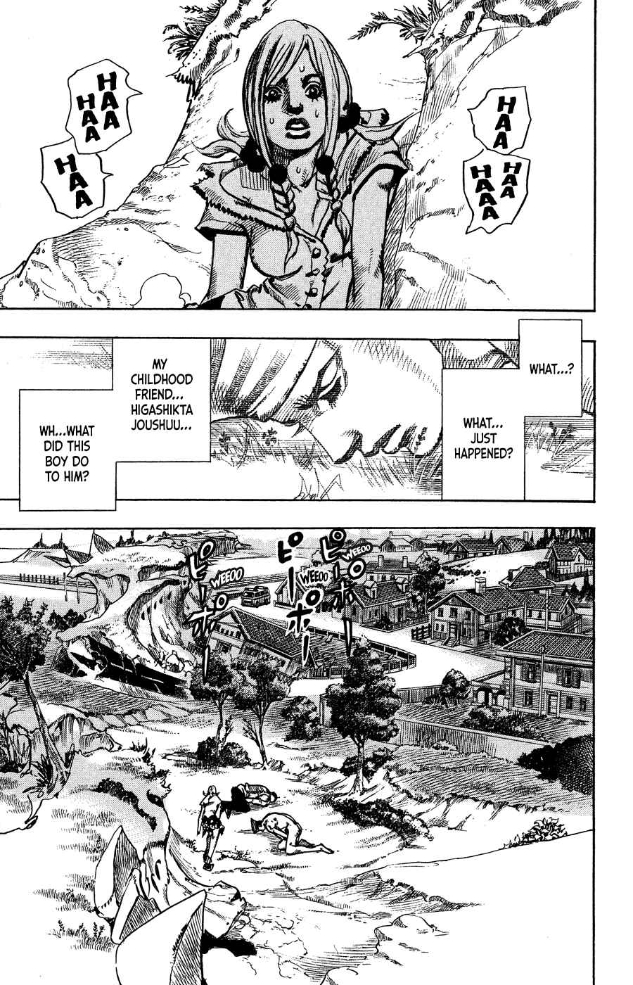 JoJo's Bizarre Adventure Part 8 – JoJolion Chapter 1 page 54