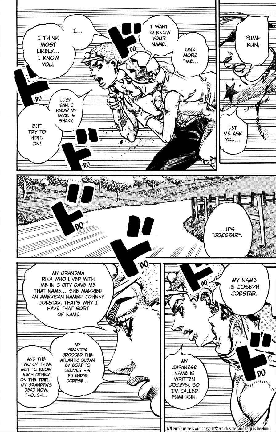 JoJo's Bizarre Adventure Part 8 – JoJolion Chapter 110 page 26