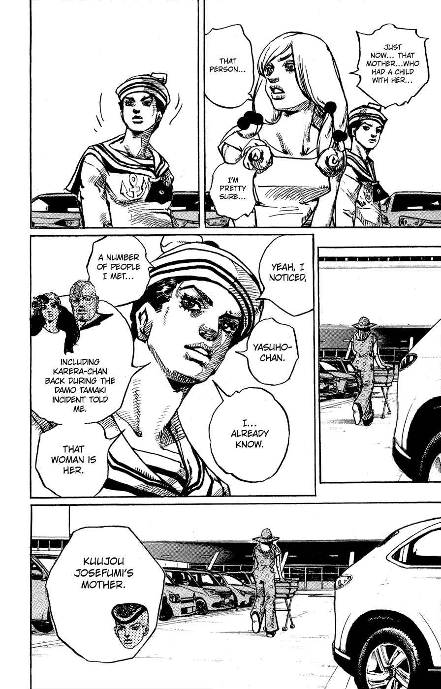 JoJo's Bizarre Adventure Part 8 – JoJolion Chapter 110 page 35