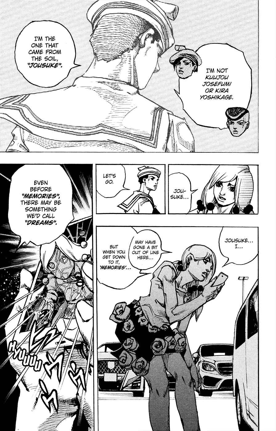JoJo's Bizarre Adventure Part 8 – JoJolion Chapter 110 page 38