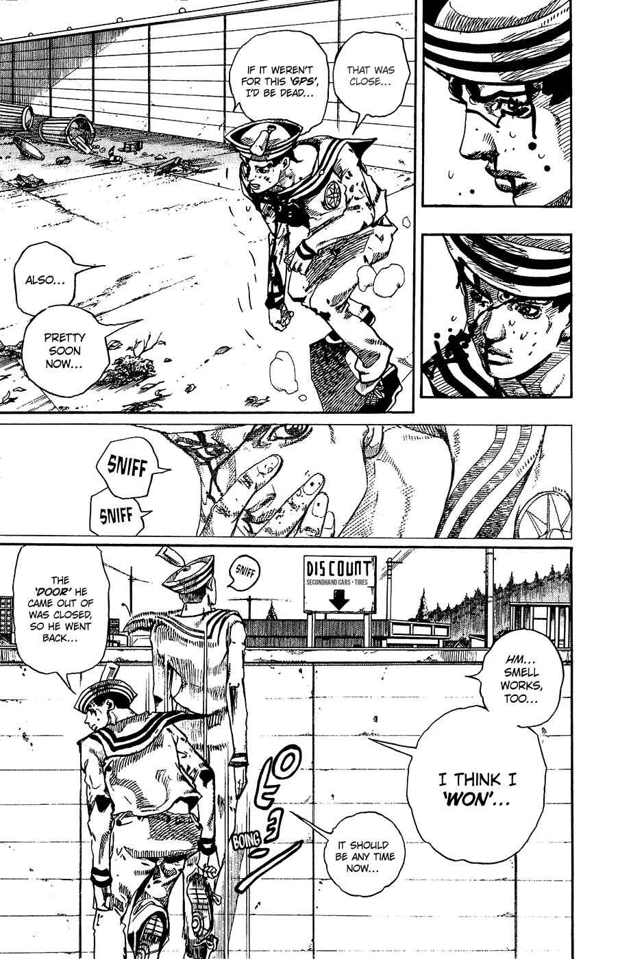 JoJo's Bizarre Adventure Part 8 – JoJolion Chapter 16 page 10
