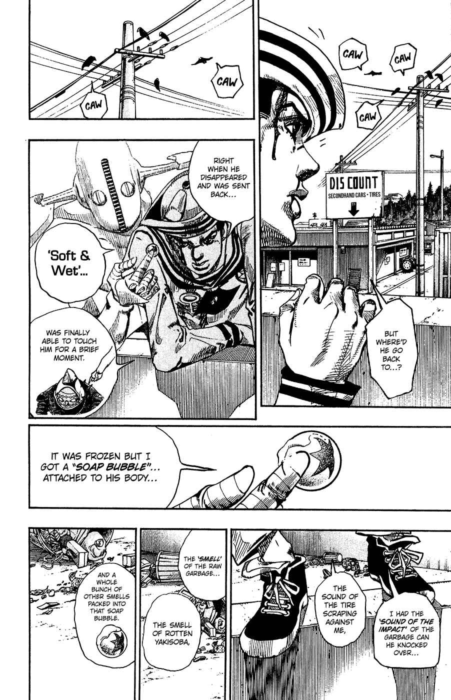 JoJo's Bizarre Adventure Part 8 – JoJolion Chapter 16 page 11