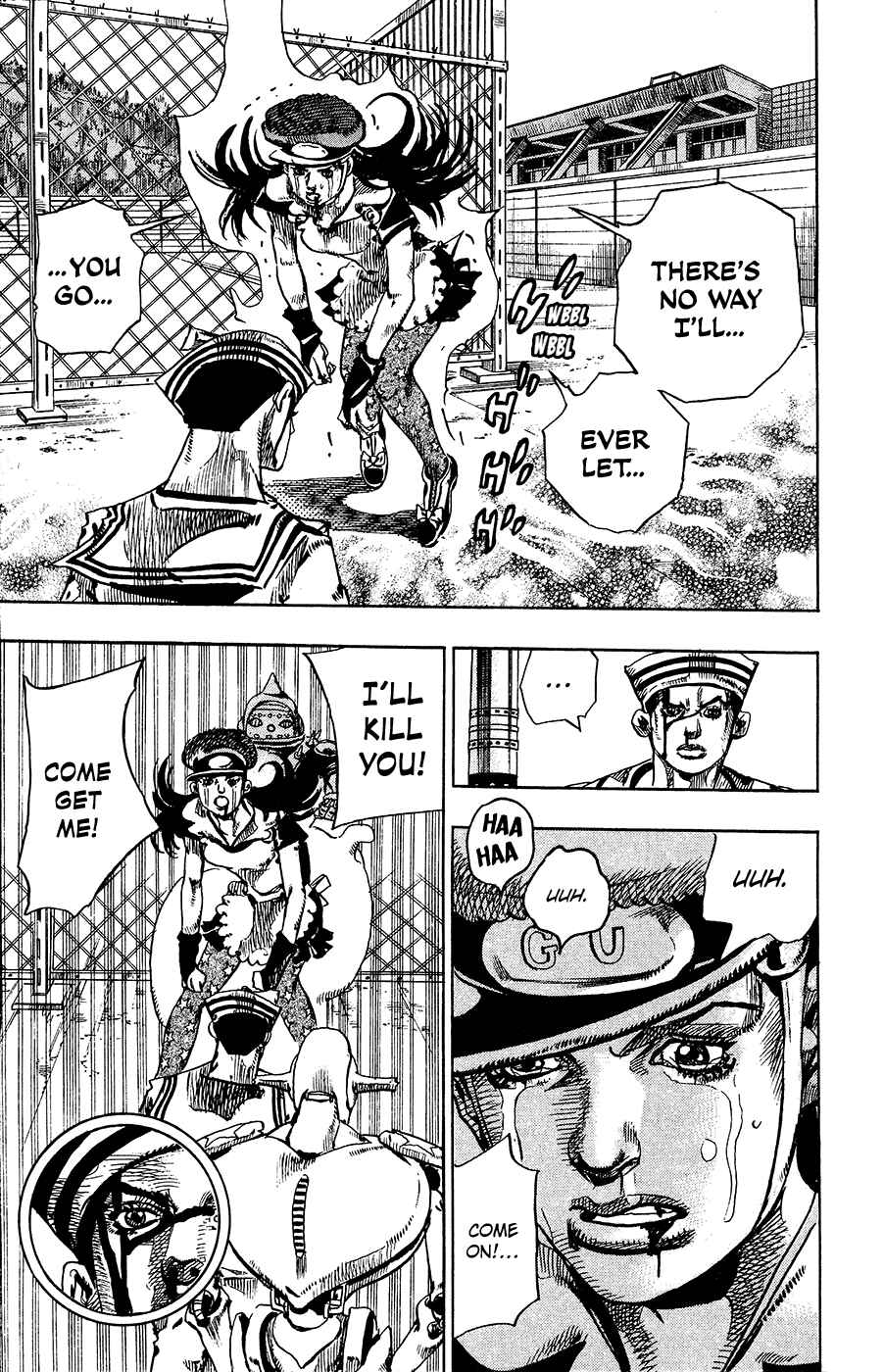 JoJo's Bizarre Adventure Part 8 – JoJolion Chapter 16 page 22