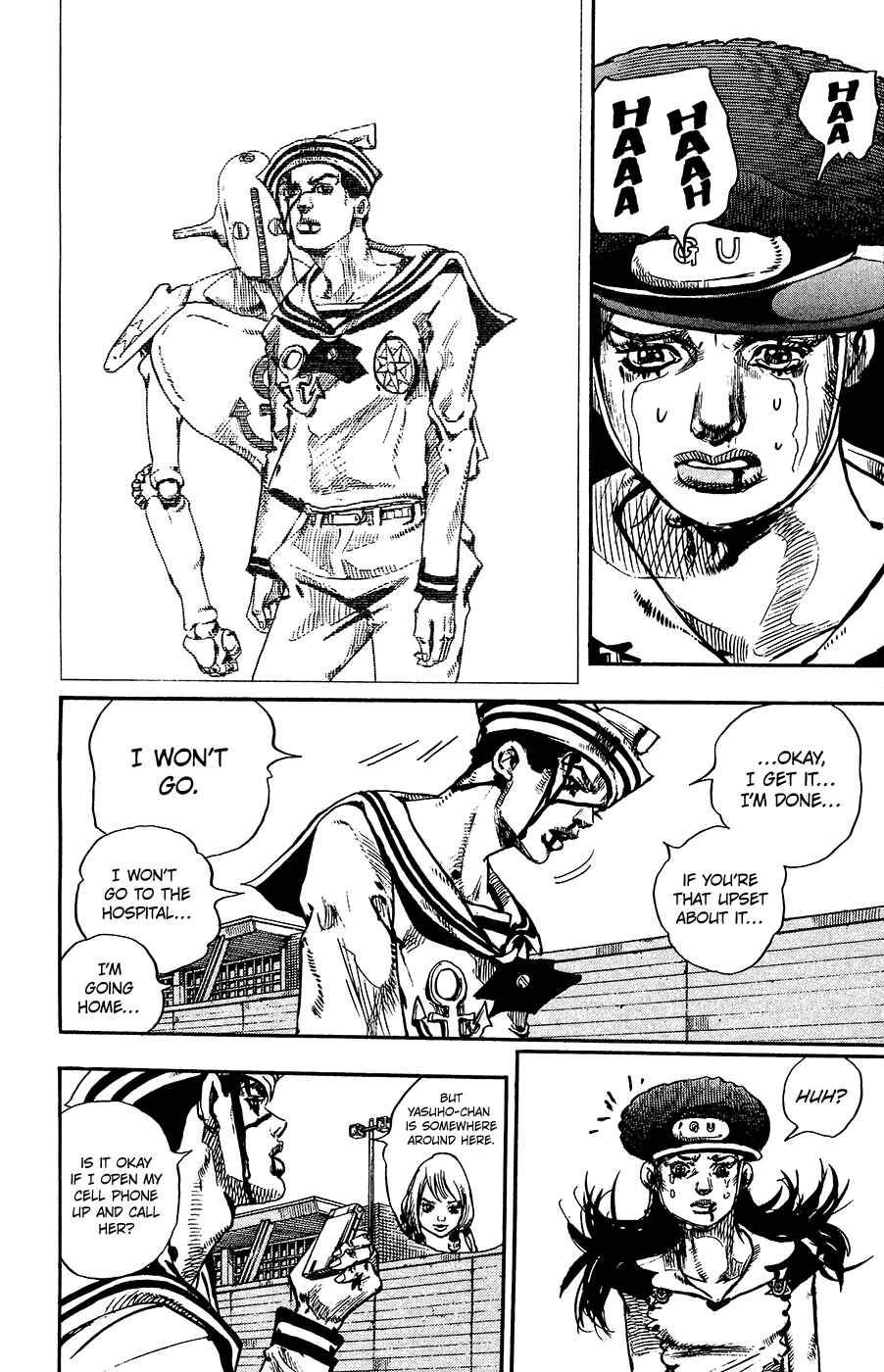 JoJo's Bizarre Adventure Part 8 – JoJolion Chapter 16 page 23