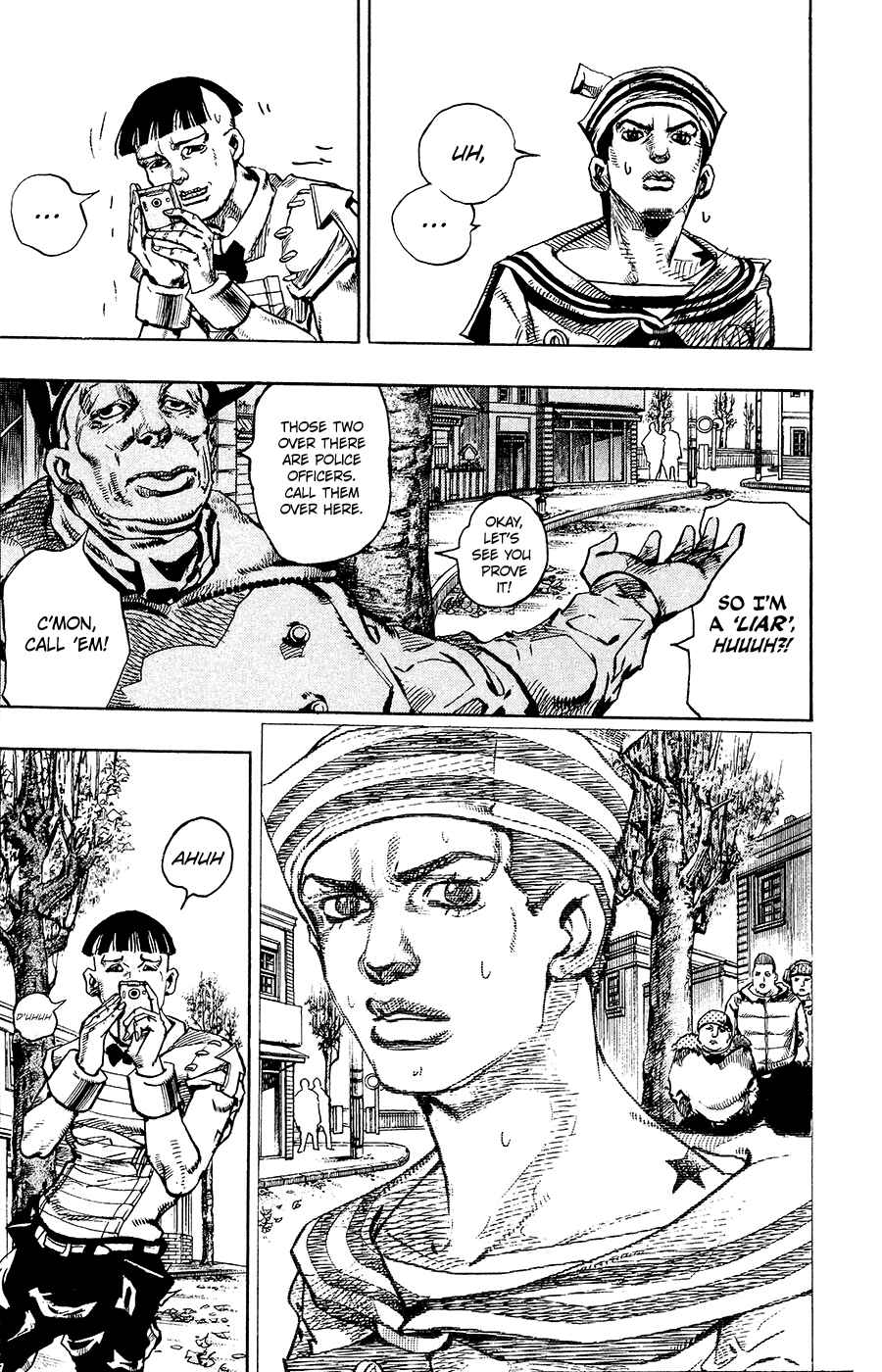 JoJo's Bizarre Adventure Part 8 – JoJolion Chapter 19 page 14