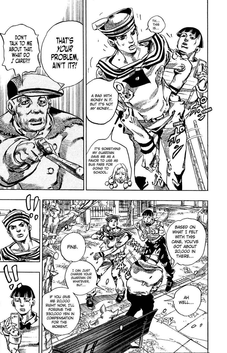 JoJo's Bizarre Adventure Part 8 – JoJolion Chapter 19 page 18