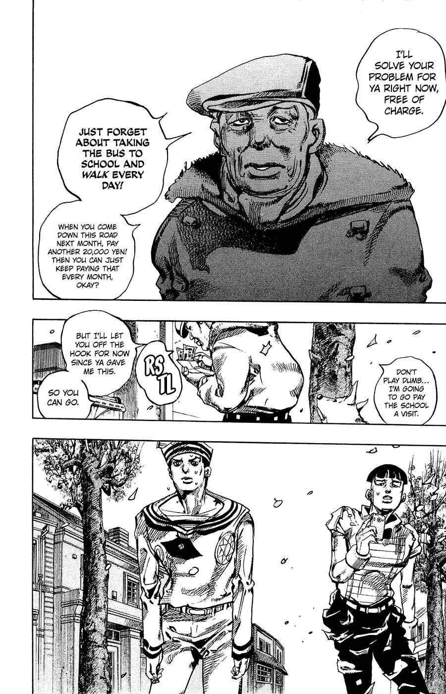 JoJo's Bizarre Adventure Part 8 – JoJolion Chapter 19 page 19