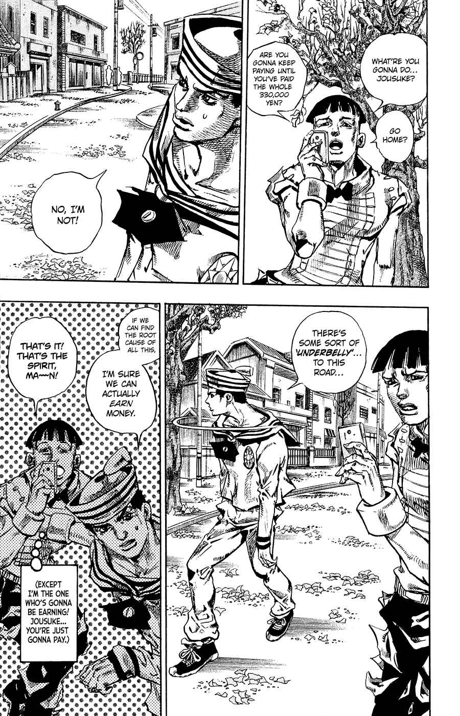 JoJo's Bizarre Adventure Part 8 – JoJolion Chapter 19 page 22