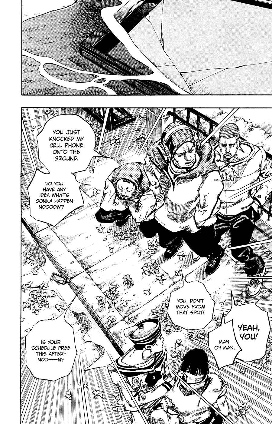 JoJo's Bizarre Adventure Part 8 – JoJolion Chapter 19 page 28