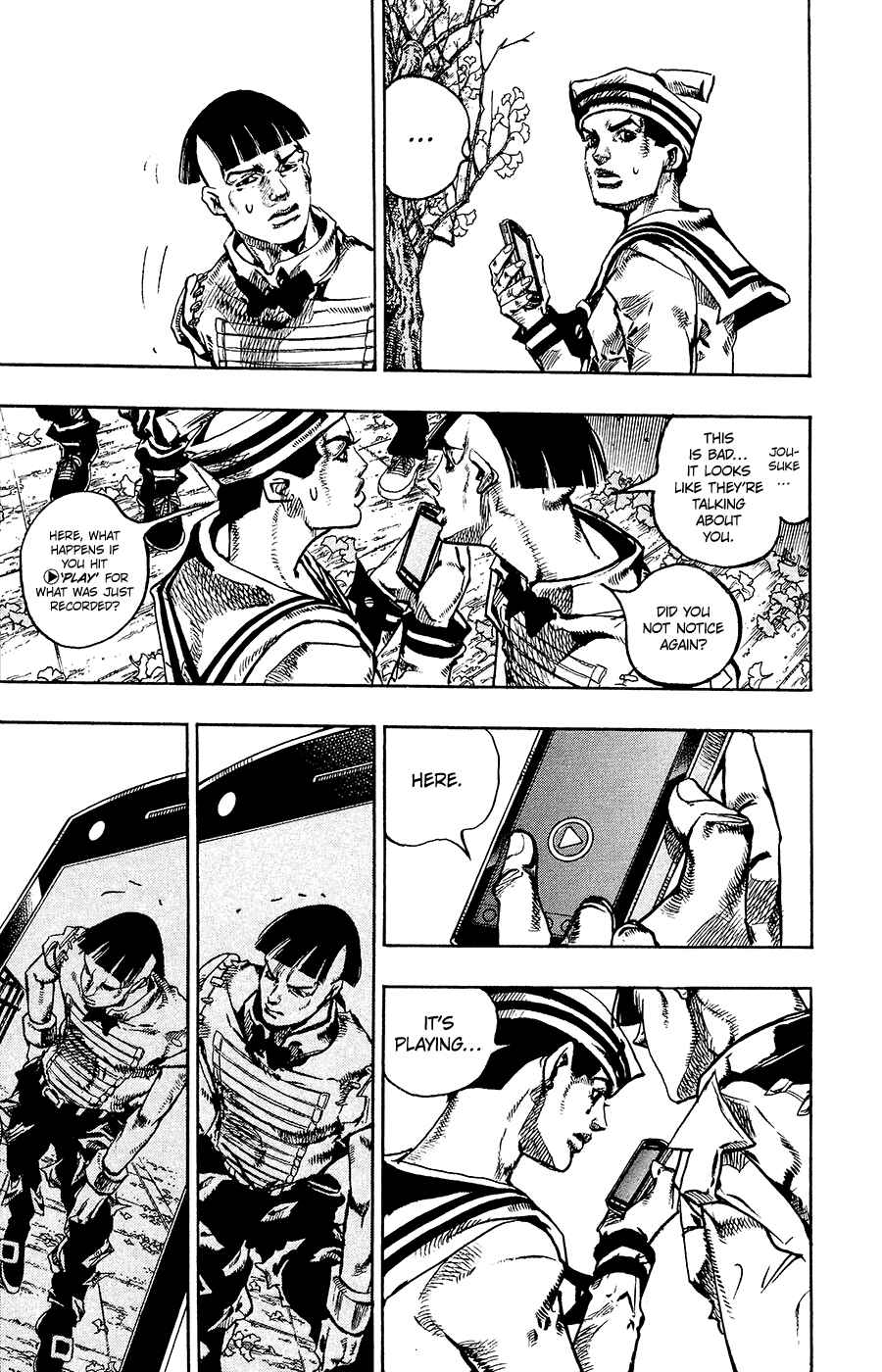 JoJo's Bizarre Adventure Part 8 – JoJolion Chapter 19 page 29