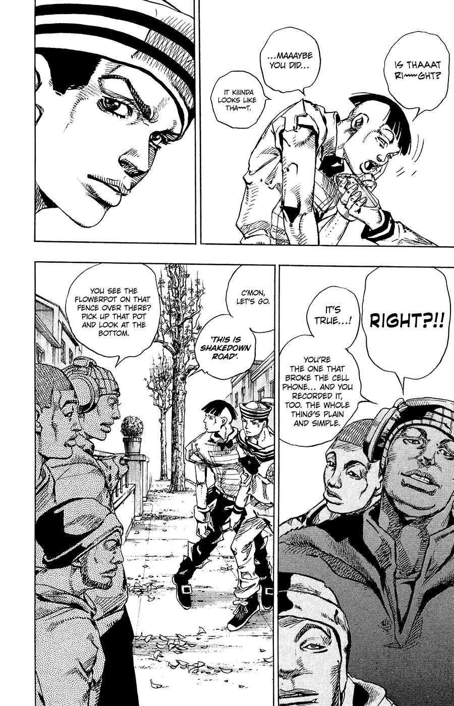 JoJo's Bizarre Adventure Part 8 – JoJolion Chapter 19 page 34