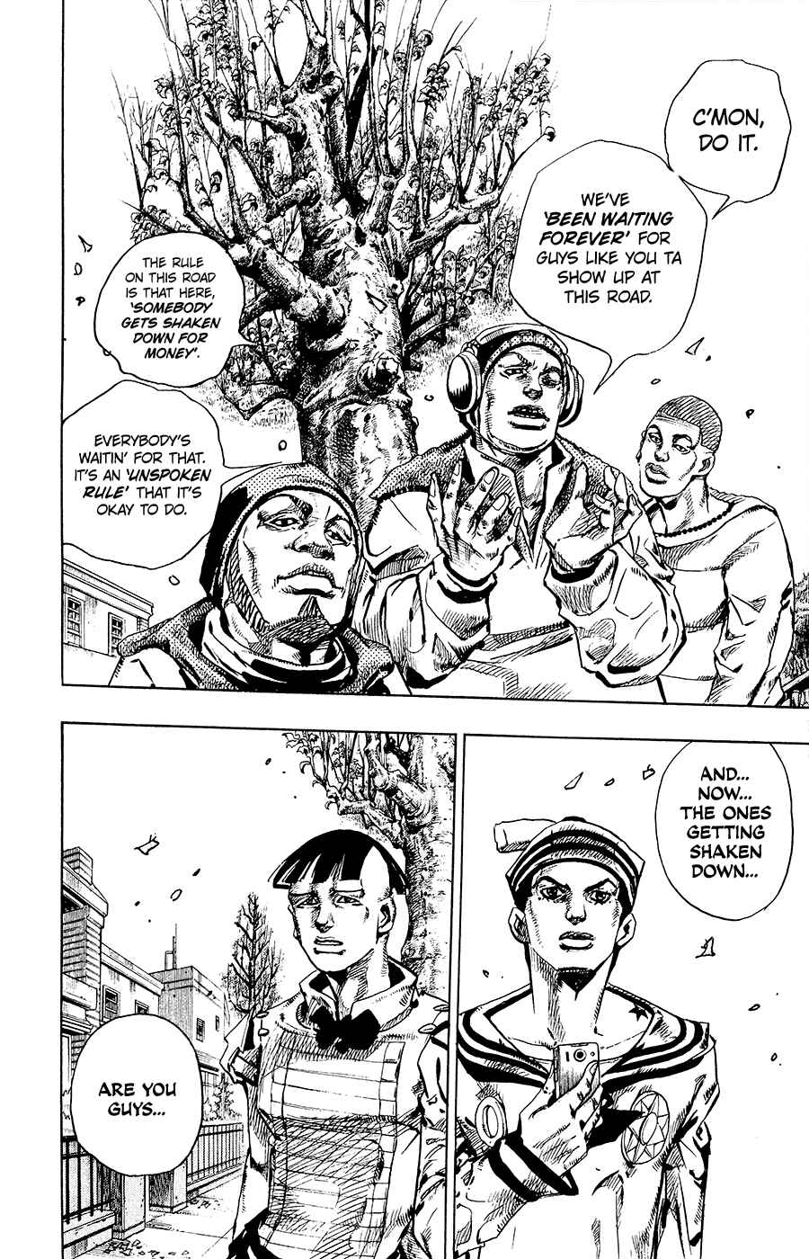 JoJo's Bizarre Adventure Part 8 – JoJolion Chapter 19 page 36