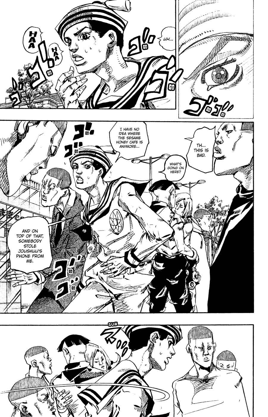 JoJo's Bizarre Adventure Part 8 – JoJolion Chapter 25 page 21