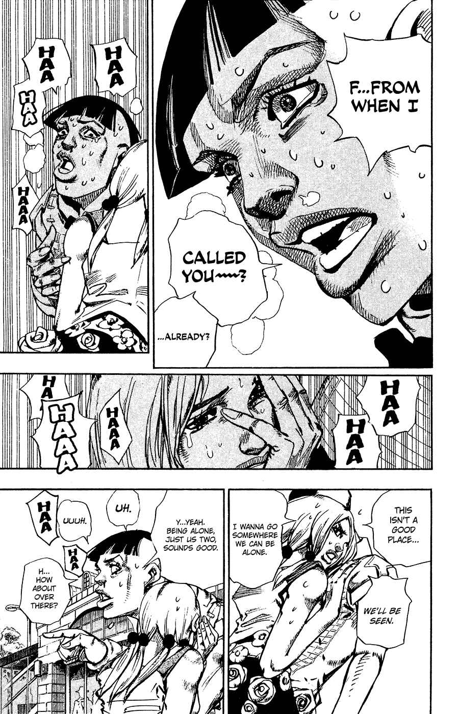 JoJo's Bizarre Adventure Part 8 – JoJolion Chapter 25 page 23