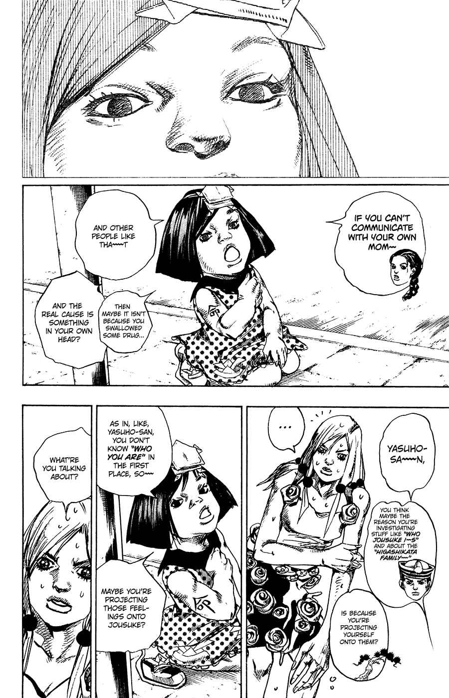 JoJo's Bizarre Adventure Part 8 – JoJolion Chapter 25 page 4