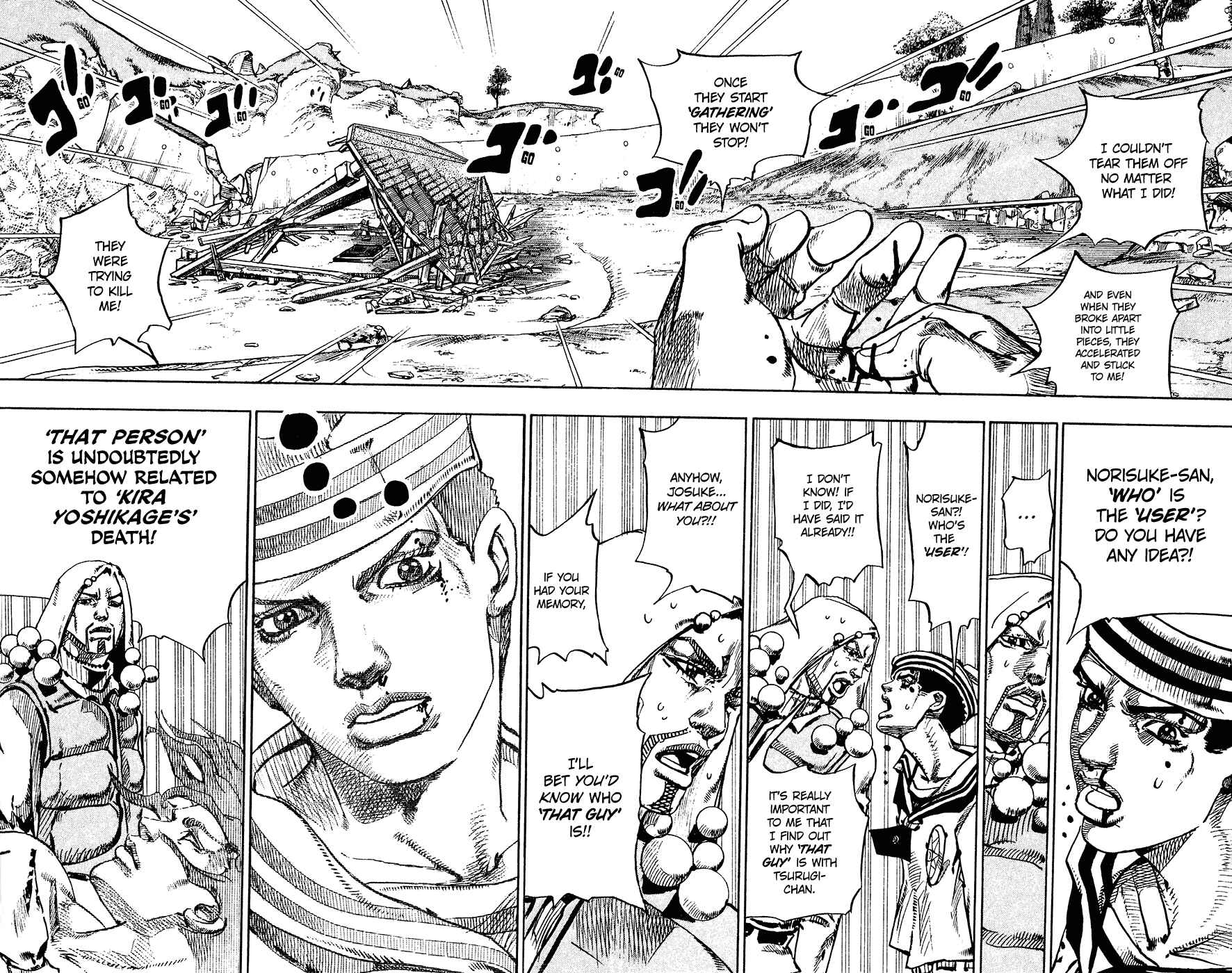 JoJo's Bizarre Adventure Part 8 – JoJolion Chapter 28 page 14