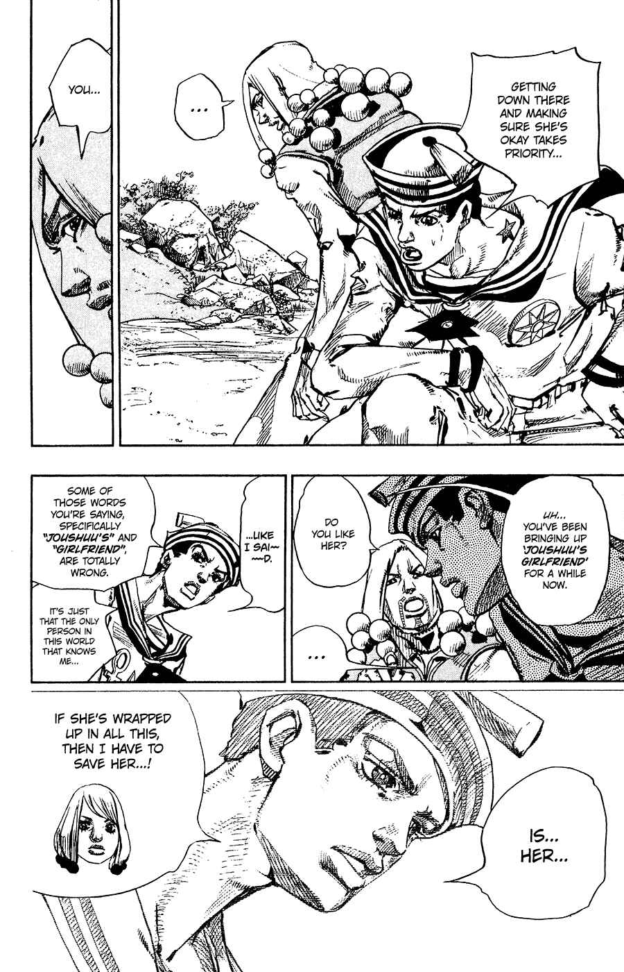 JoJo's Bizarre Adventure Part 8 – JoJolion Chapter 28 page 16
