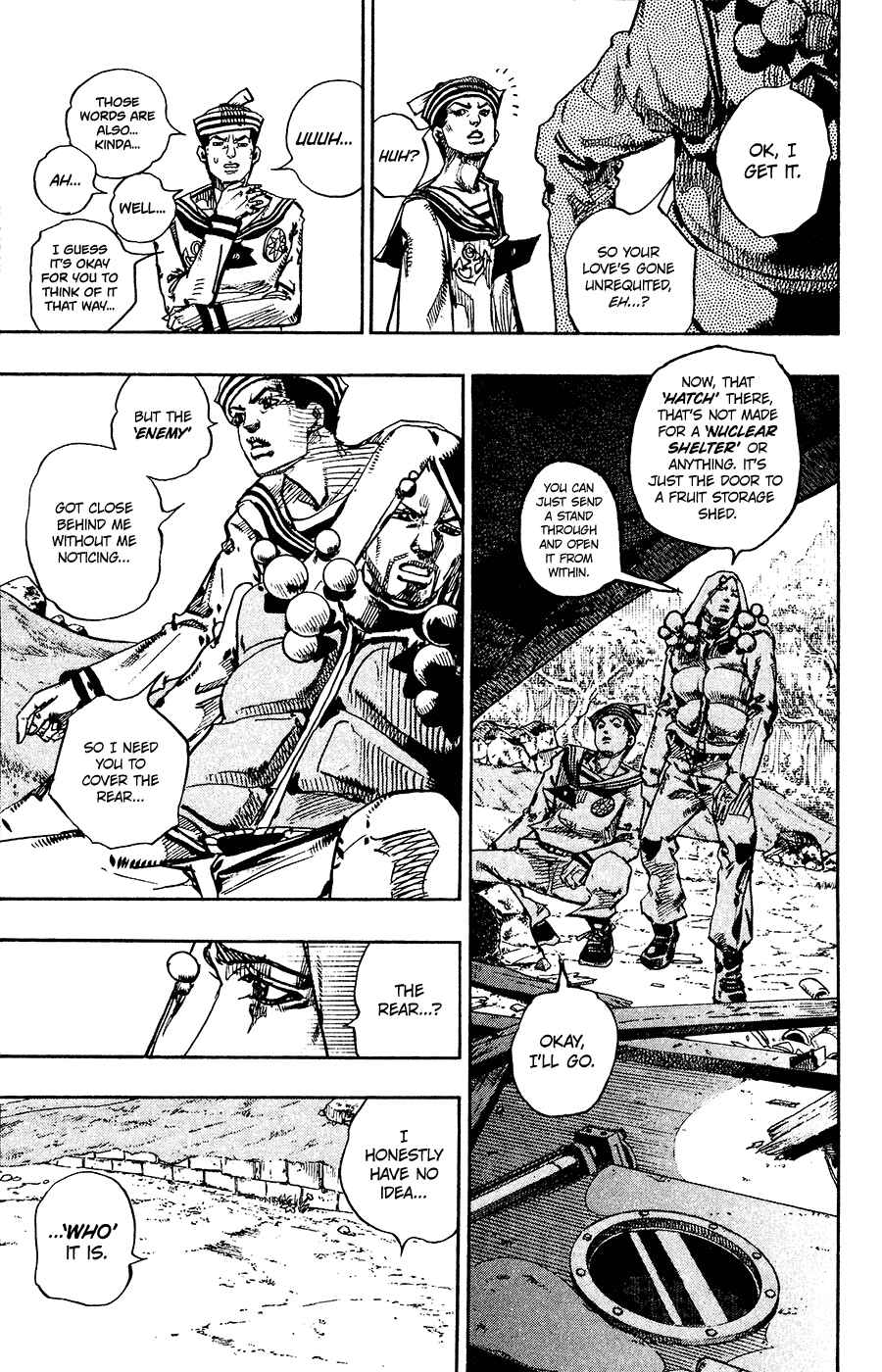 JoJo's Bizarre Adventure Part 8 – JoJolion Chapter 28 page 17