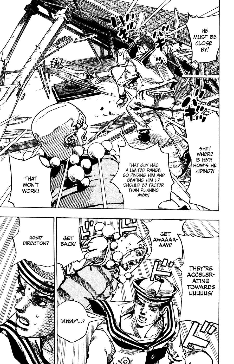JoJo's Bizarre Adventure Part 8 – JoJolion Chapter 28 page 30