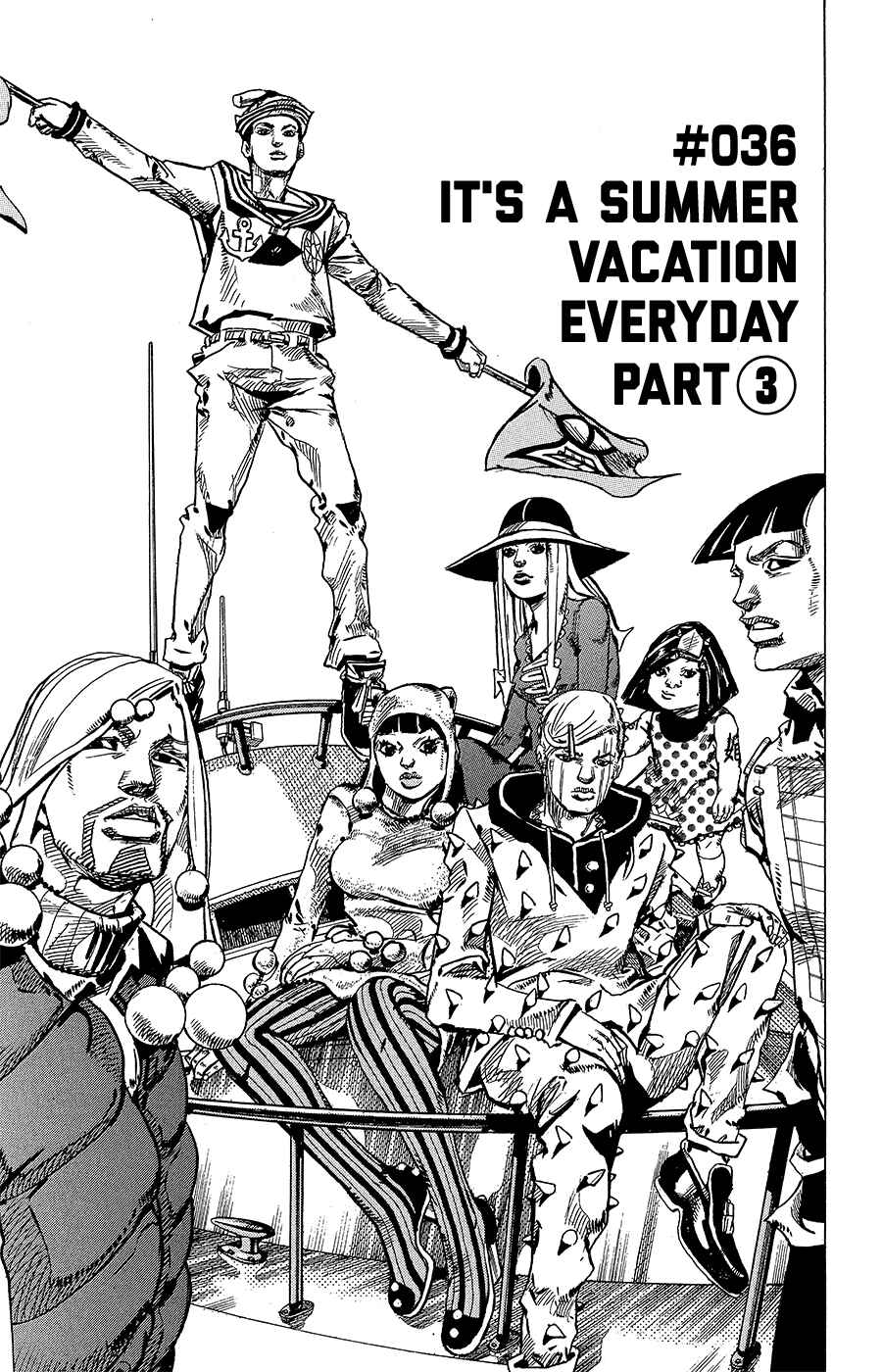 JoJo's Bizarre Adventure Part 8 – JoJolion Chapter 36 page 0