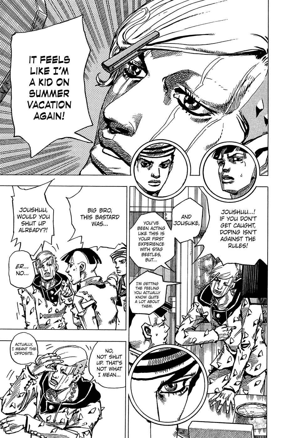 JoJo's Bizarre Adventure Part 8 – JoJolion Chapter 36 page 9