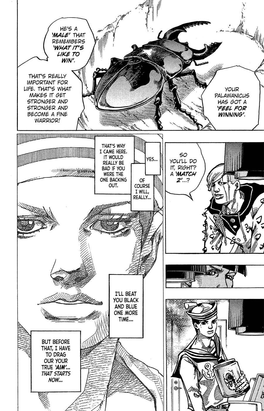 JoJo's Bizarre Adventure Part 8 – JoJolion Chapter 36 page 12