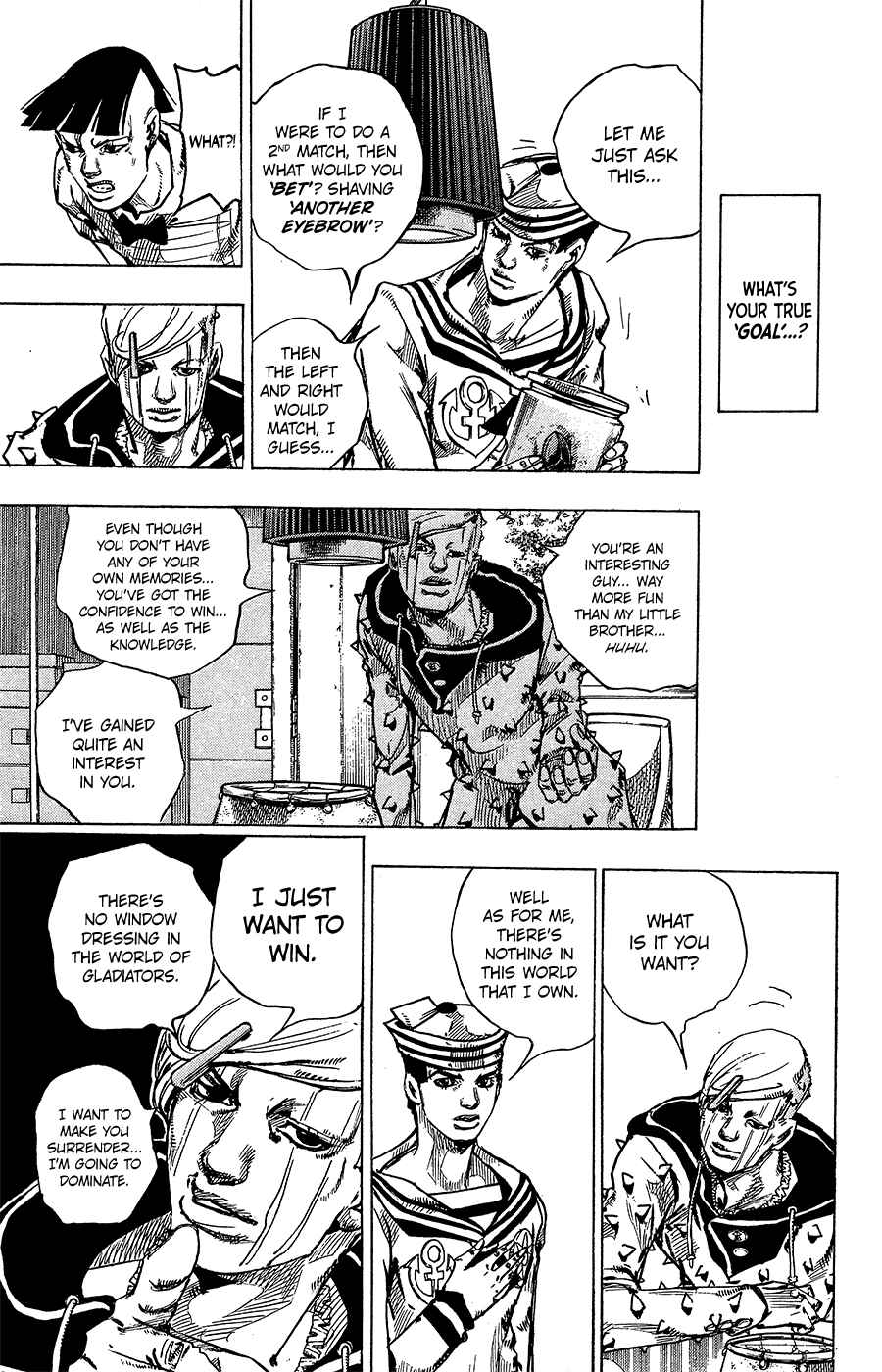 JoJo's Bizarre Adventure Part 8 – JoJolion Chapter 36 page 13