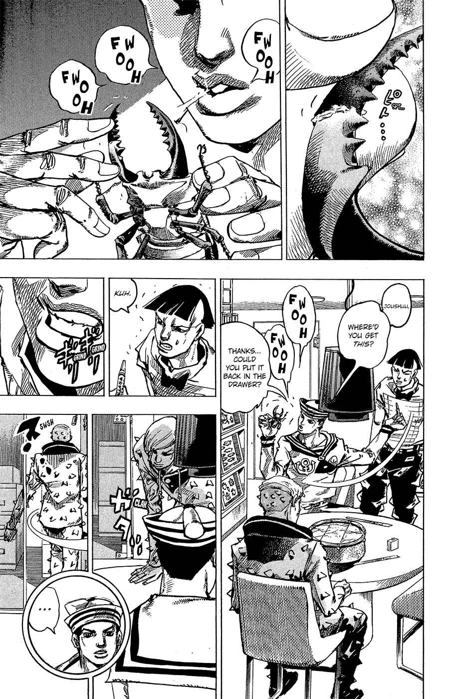 JoJo's Bizarre Adventure Part 8 – JoJolion Chapter 36 page 18