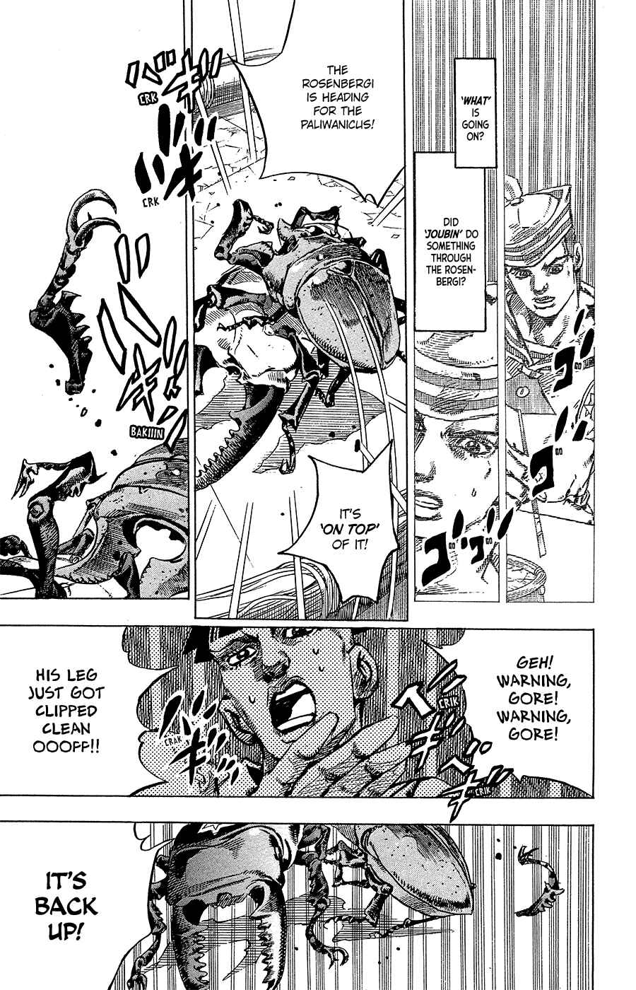 JoJo's Bizarre Adventure Part 8 – JoJolion Chapter 36 page 32