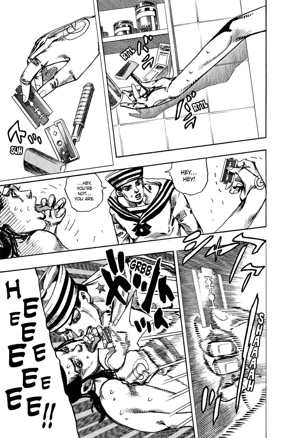 JoJo's Bizarre Adventure Part 8 – JoJolion Chapter 4 page 27