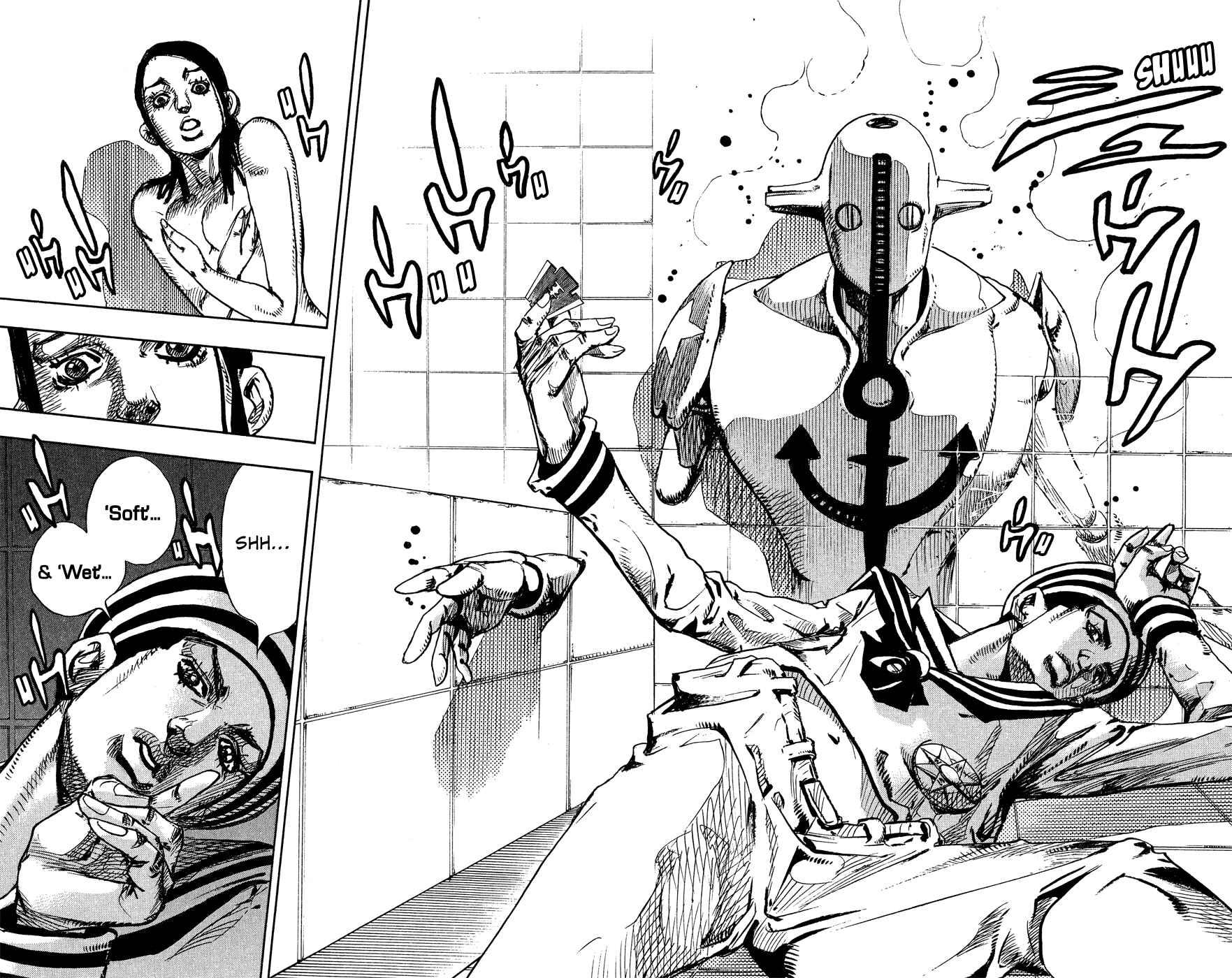 JoJo's Bizarre Adventure Part 8 – JoJolion Chapter 4 page 35