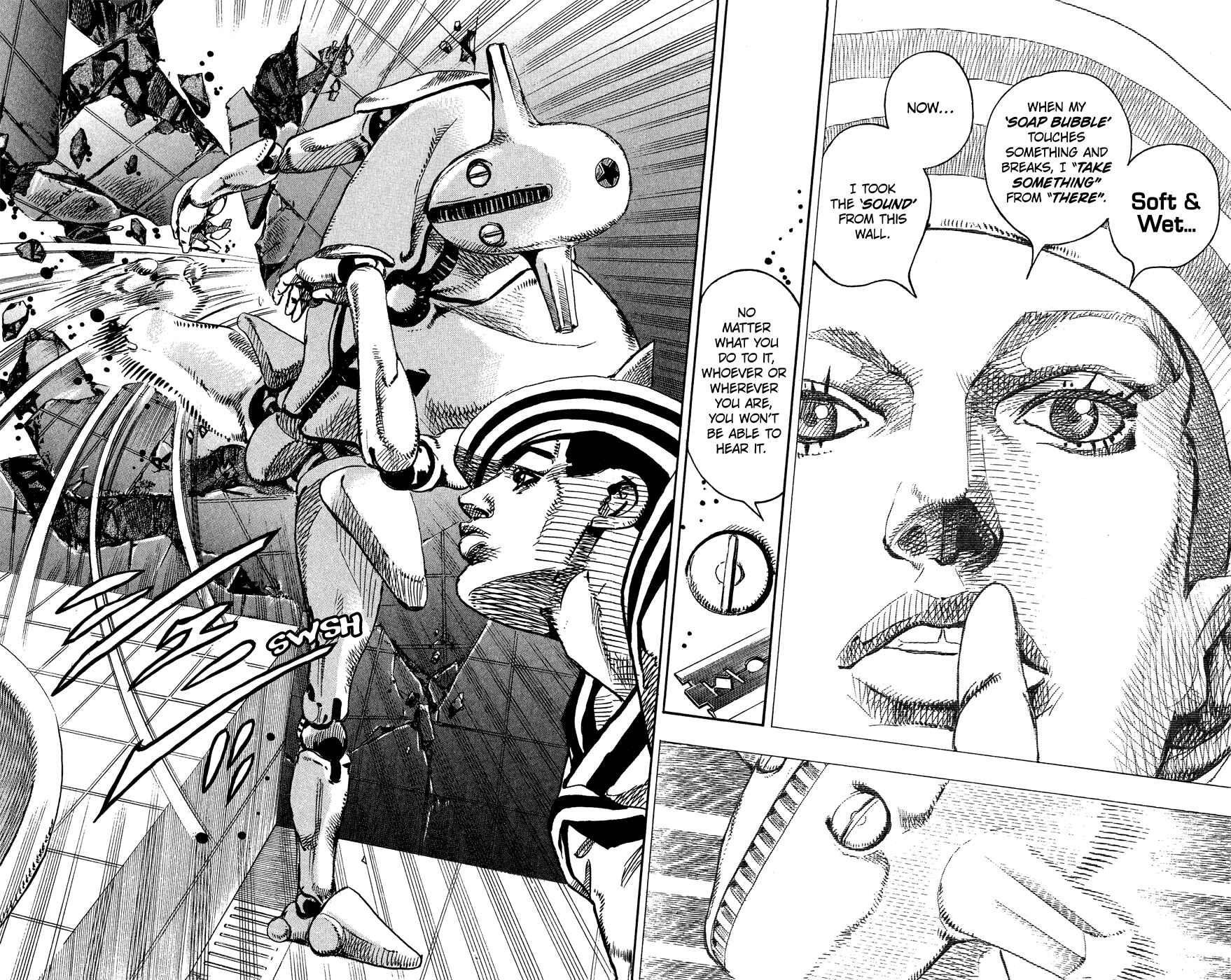 JoJo's Bizarre Adventure Part 8 – JoJolion Chapter 4 page 36