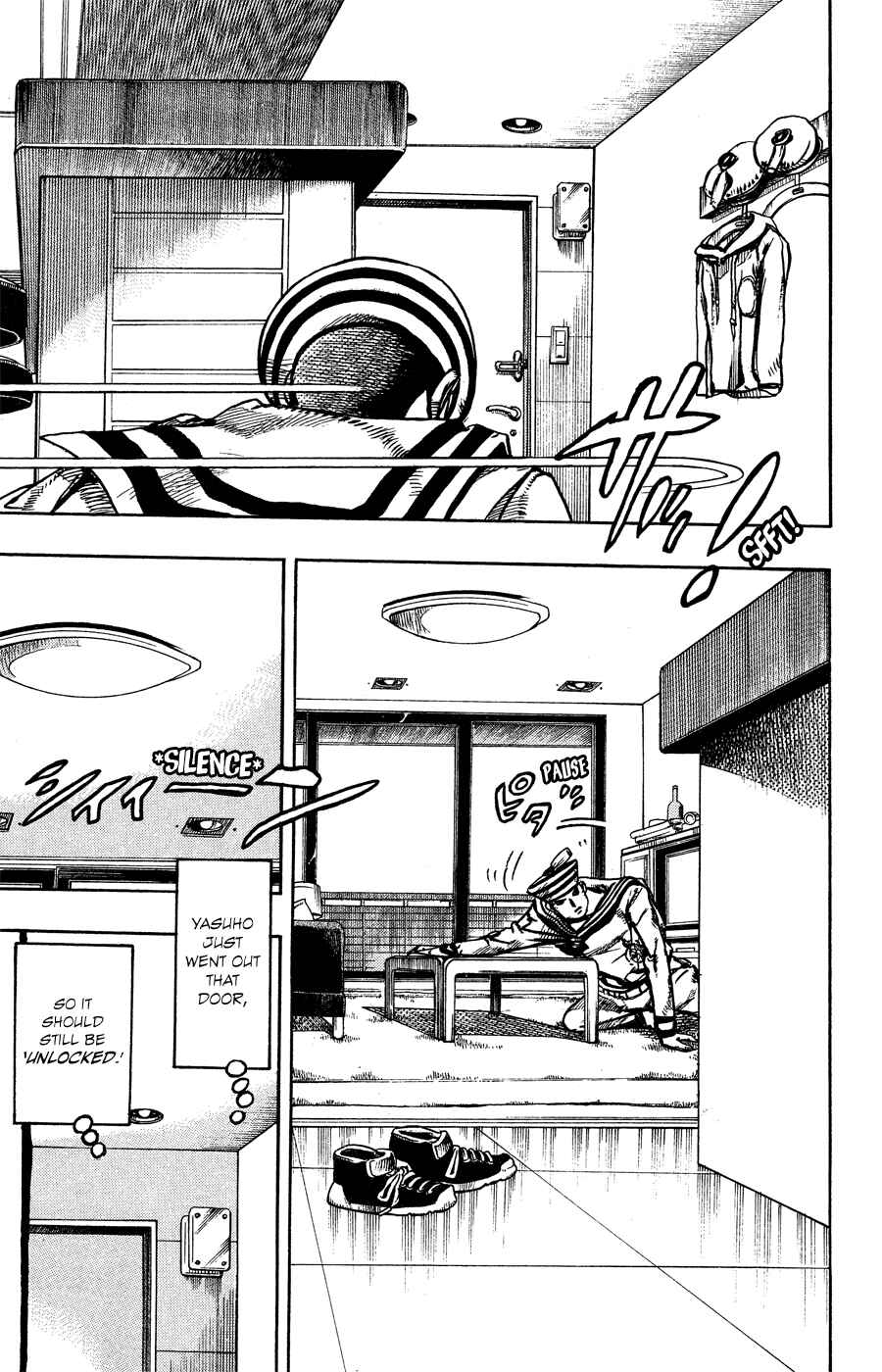 JoJo's Bizarre Adventure Part 8 – JoJolion Chapter 4 page 40