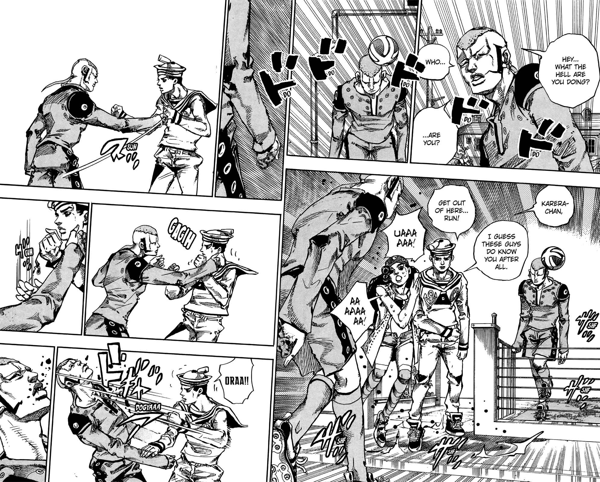 JoJo's Bizarre Adventure Part 8 – JoJolion Chapter 45 page 28
