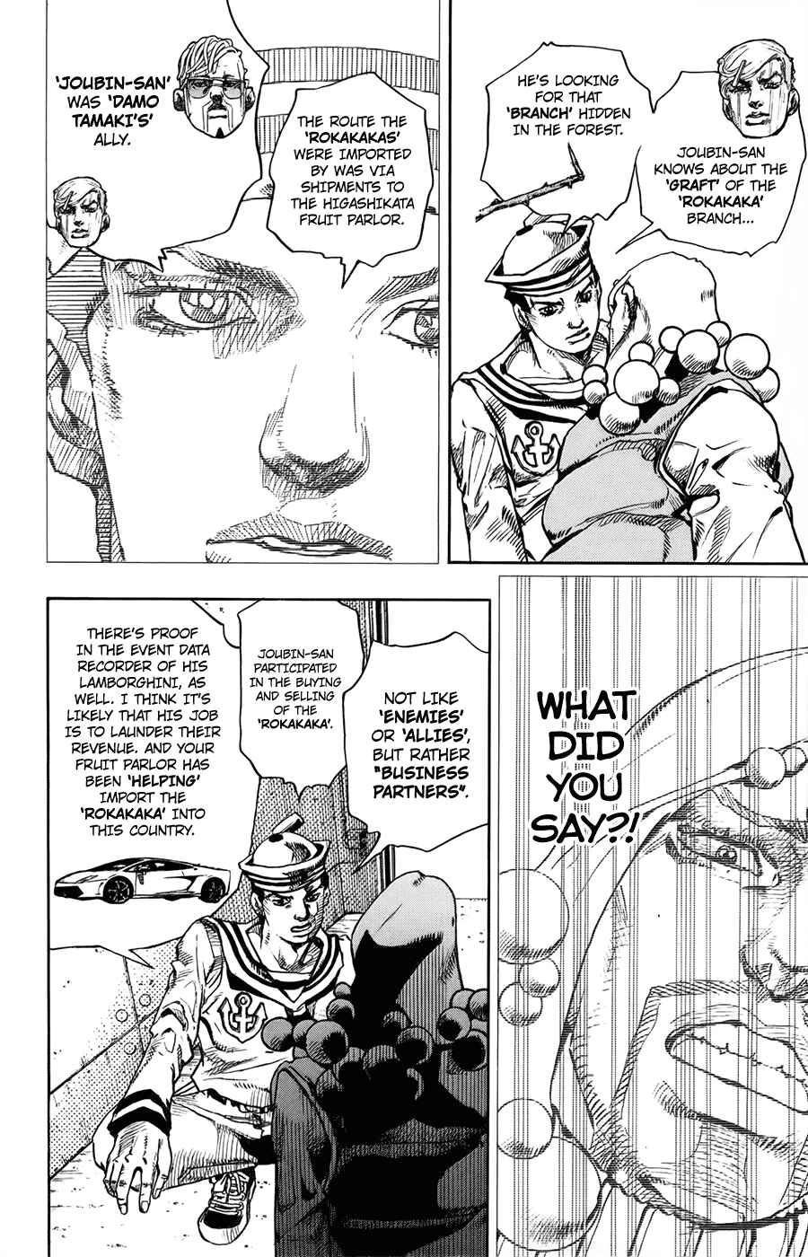 JoJo's Bizarre Adventure Part 8 – JoJolion Chapter 59 page 18