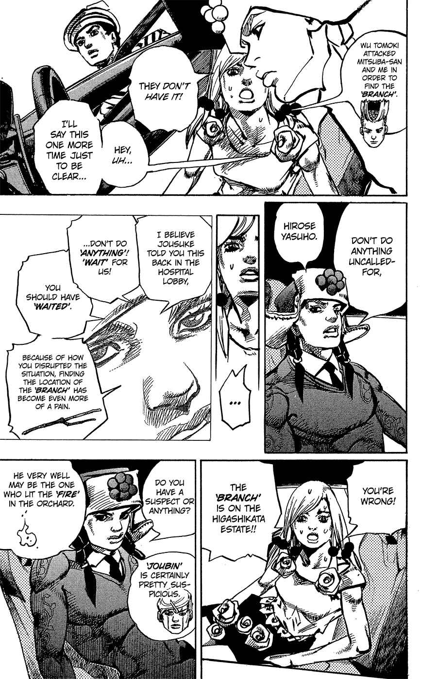 JoJo's Bizarre Adventure Part 8 – JoJolion Chapter 83 page 15