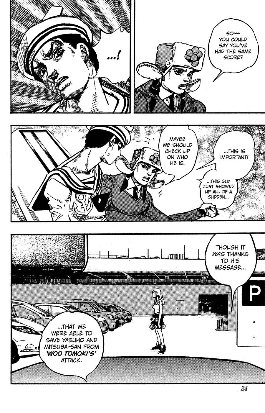 JoJo's Bizarre Adventure Part 8 – JoJolion Chapter 83 page 24