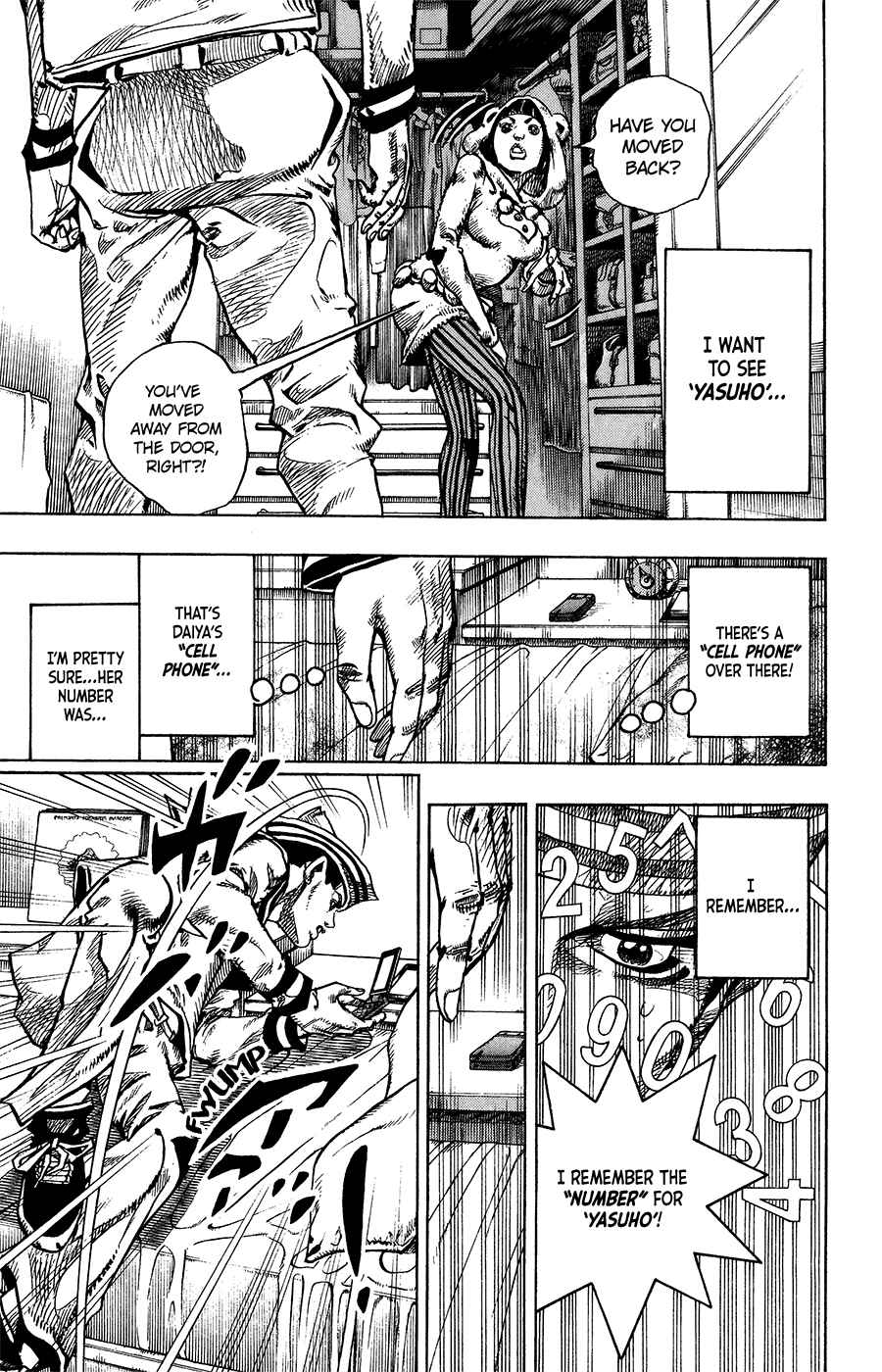 JoJo's Bizarre Adventure Part 8 – JoJolion Chapter 9 page 5