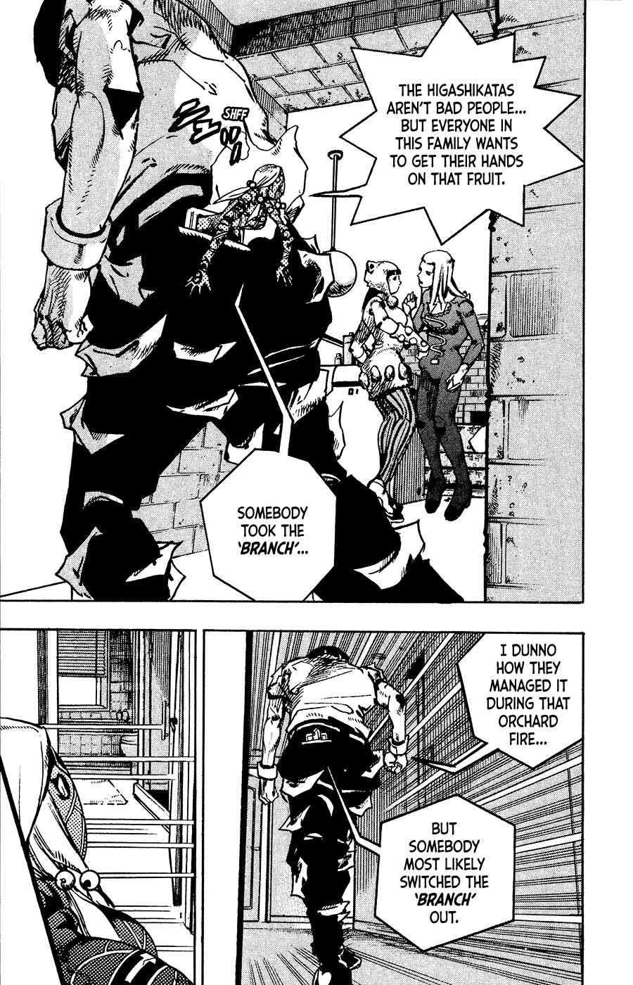 JoJo's Bizarre Adventure Part 8 – JoJolion Chapter 93 page 15